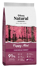 Dibaq Natural Moments Puppy Mini (Курица, индейка)