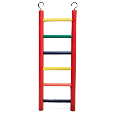 Triol Игрушка для птиц Лестница разноцветная