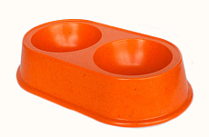 For Friends Миска бамбуковая двойная 2*0,15 л