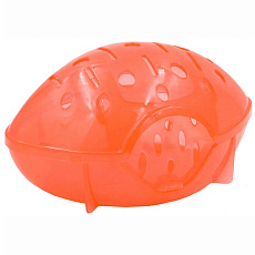 Домик для хомяка DeLuxe с дверцей полупрозрачный