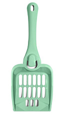 Triol Совок для кошачьего туалета с креплением на бортик, зеленый