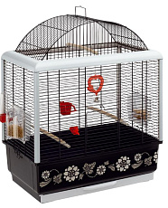 Ferplast Клетка для птиц PALLADIO 3 DECOR (черная)