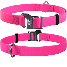 Ошейник "Waudog" (Waterproof) розовый