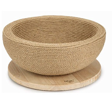 Beeztees Когтеточка-корзина на деревянной подставке