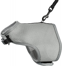 Trixie Шлейка мягкая с поводком для кошек