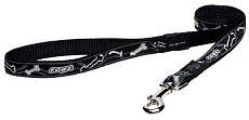 Поводок Rogz Fancy dress Black Bone