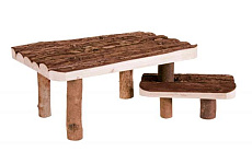 Площадка деревянная "Trixie" со ступеньками