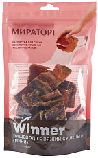 Мираторг Winner Лакомство для собак Пищевод говяжий (мини)