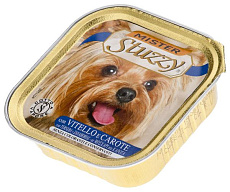 Mister Stuzzy Dog Консервы (телятина/морковь)