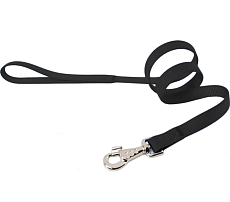 CAMON Поводок нейлоновый, чёрный