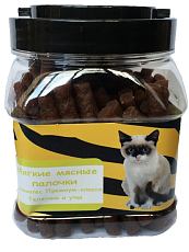 O'cat Мягкие мясные палочки телятина и утка