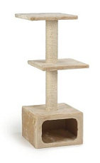 Beeztees Домик-когтеточка DORA, бежевый