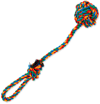 Dog Fantasy Игрушка-петля для метания цветная