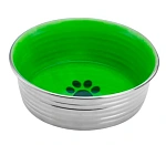 Mr.Kranch Миска из нержавеющей стали с керамическим покрытием Cyclo, зеленая