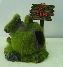 Marlin Aquarium Грот Рыбалка запрещена, кувшин SP-031