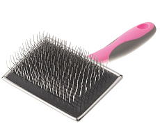 DeLIGHT ROSE Пуходерка металлическая длиннозубый корд