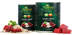 Nuevo Lamb & Beef with oat flakes Senior dog