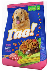 Гав! для взрослых собак (Мясное ассорти)