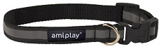 Ошейник AmiPlay Shine (Черный)
