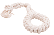 Doglike "Dental Knot" Кольцо канатное, белое