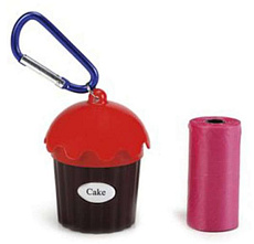 Beeztees Диспенсер для гигиенических пакетов, красный