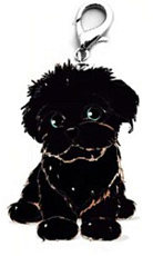 ДиАнКари Подвес ка породы Бишон Фризе (черный)