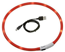 Karlie Ошейник с LED-подсветкой (оранжевый)