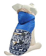 Triol Попона утепленная Зимняя сказка, синий