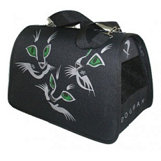 Dogman Сумка Лира №2 (кошки, черный)