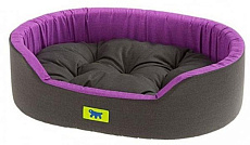 Ferplast Лежанка DANDY, черный/фиолетовый