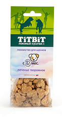 ТИТБИТ Печенье творожное для щенков, 70 г