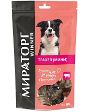 Мираторг Winner Лакомство Трахея говяжья (мини) для собак
