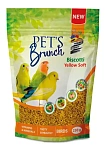 Pet's Brunch Функциональный десерт Biscotti Yellow Soft для птиц всех видов