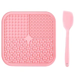 Mr.Kranch Лизательный коврик для медленного поедания с лопаткой 20х20 см