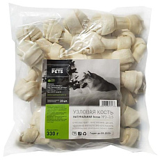 My Happy Pets Узловая кость натуральная (белая)