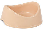 Гамма Миска пластиковая Бисквит, бежевая