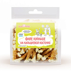 Dog Fest Куриные гантельки на жевательной палочке