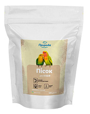 Природа Песок для птиц с морскими ракушками