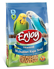 ENJOY Корм для волнистых попугаев с витаминами