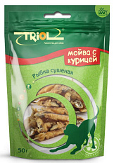Triol PT23 Рыбка сушеная с курицей