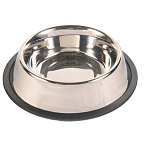 Trixie Миска из металла с резиновым ободом