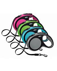 Поводок-рулетка "Flexi" "New Comfort" (S) лента 5 м