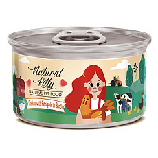 Natural Kitty Курица с ананасом в бульоне