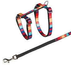 Набор "Trixie" для кошек (шлея 25-45 см + поводок 1,2 м)