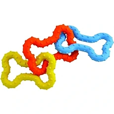 Petstages Игрушка для собак Орка Комбо косточки, разноцветные