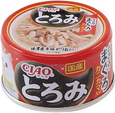 INABA CIAO Toromi Куриное филе и тунец Магуро с сурими