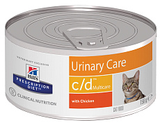 Hill's c/d Multicare Urinary Care для кошек с курицей