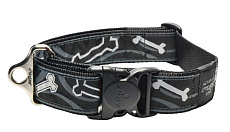 Ошейник Rogz "Fancy Dress" (Black Bone)