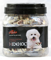 GreenQZin "Миники Нежность" (Сушеные утиные роллы)