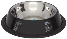 Lolo Pets Миска черная на резиновой основе